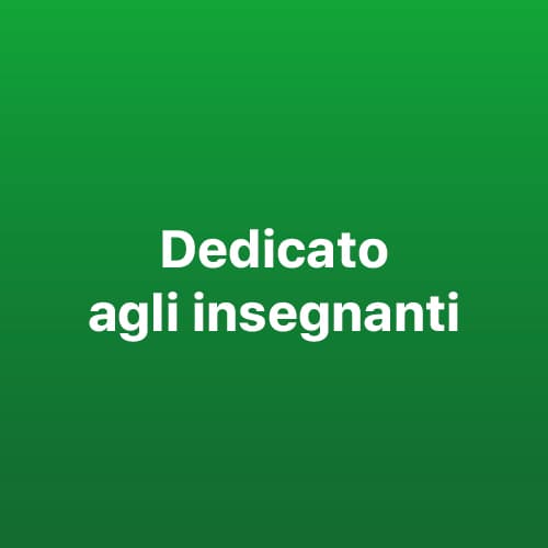 I VANTAGGI PER I DOCENTI